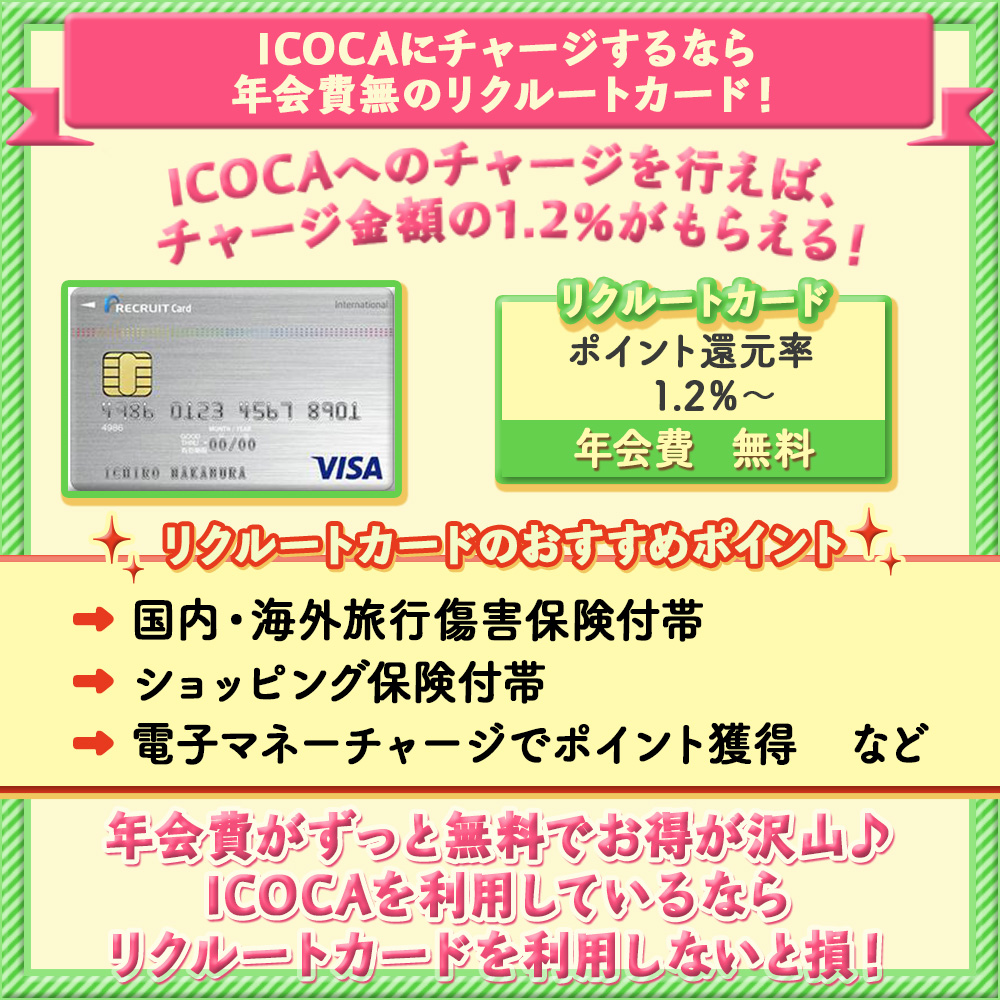 ICOCAのチャージができる場所とクレジットカードからのチャージ方法を解説！