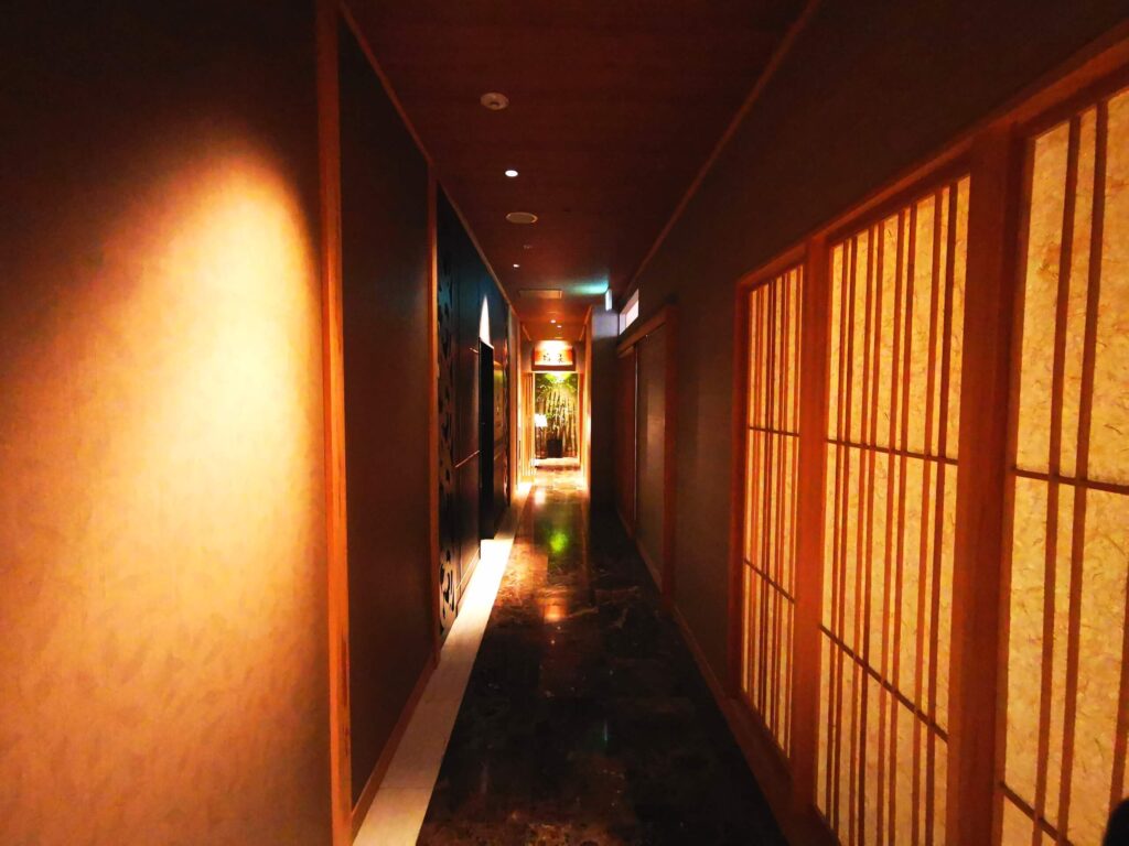 神戸ベイシェラトン ホテル＆タワーズの温泉の道