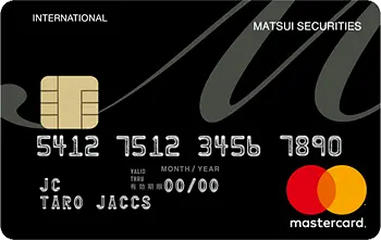 MATSUI SECURITIES CARD