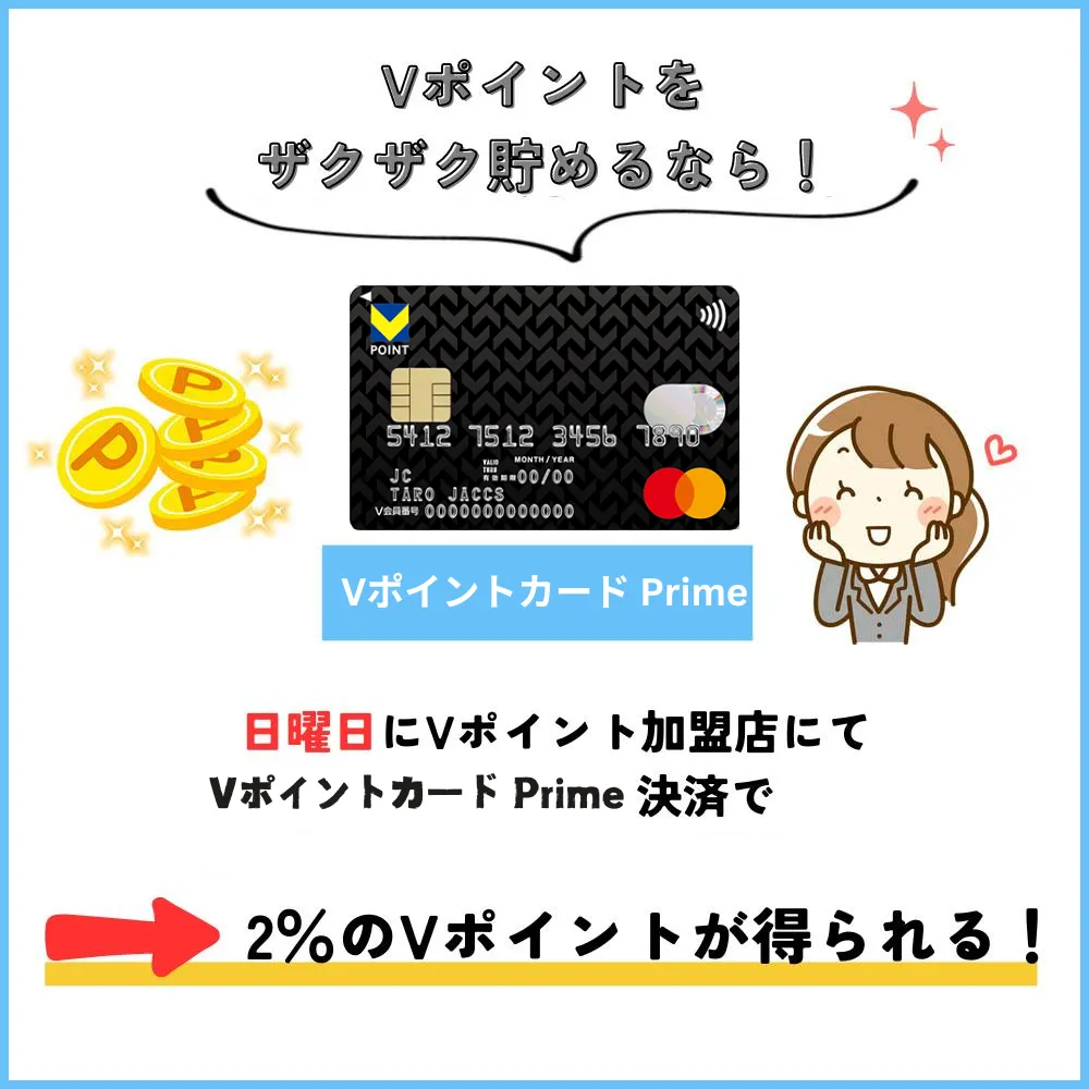 Vポイントをザクザク貯めるならおすすめはVポイントカード Prime(旧Tカード Prime)！